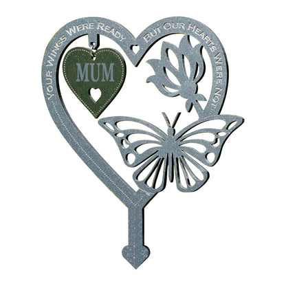 Rynx | Memorial Gift Butterfly Ornament - Garden Memorial Plaque