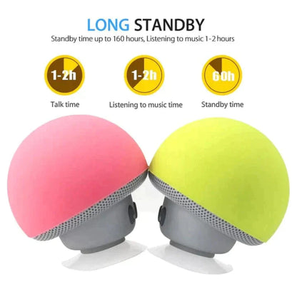 Rynx | Mushroom Wireless Bluetooth Speaker, YMini our portable music friend