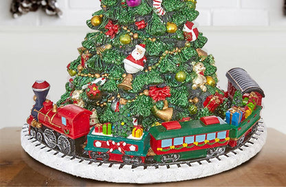 Rynx | Musical Christmas tree with moving train