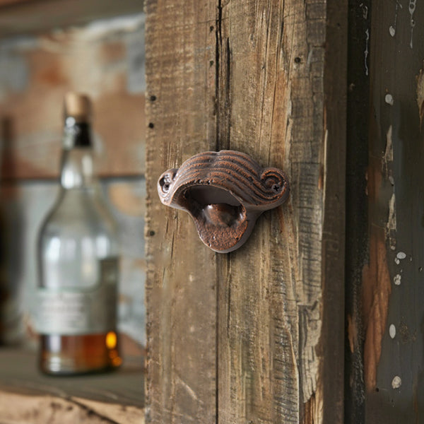 Rynx | Mustache Wall-mounted Bottle Opener
