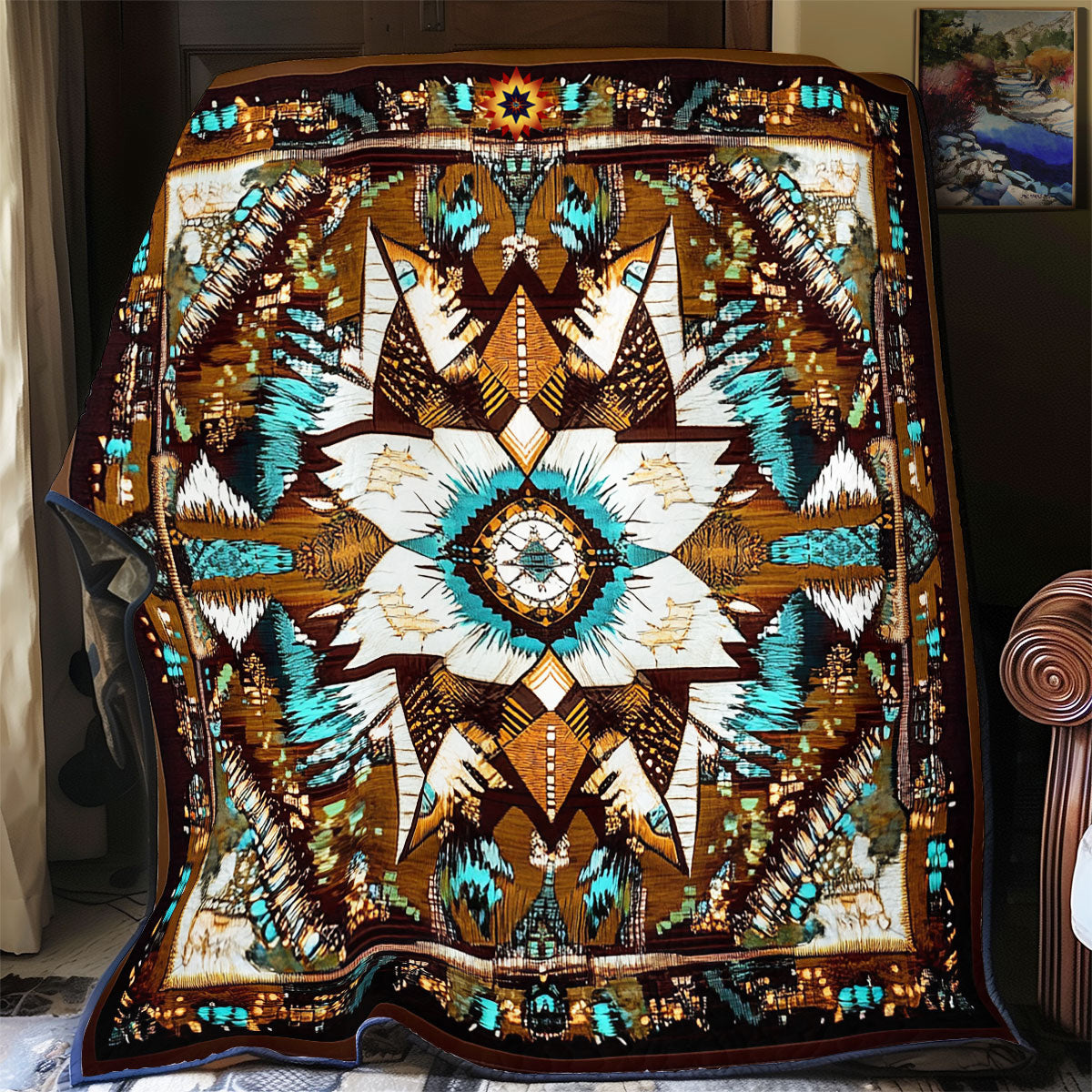 Rynx | Native American Mandala Quilt