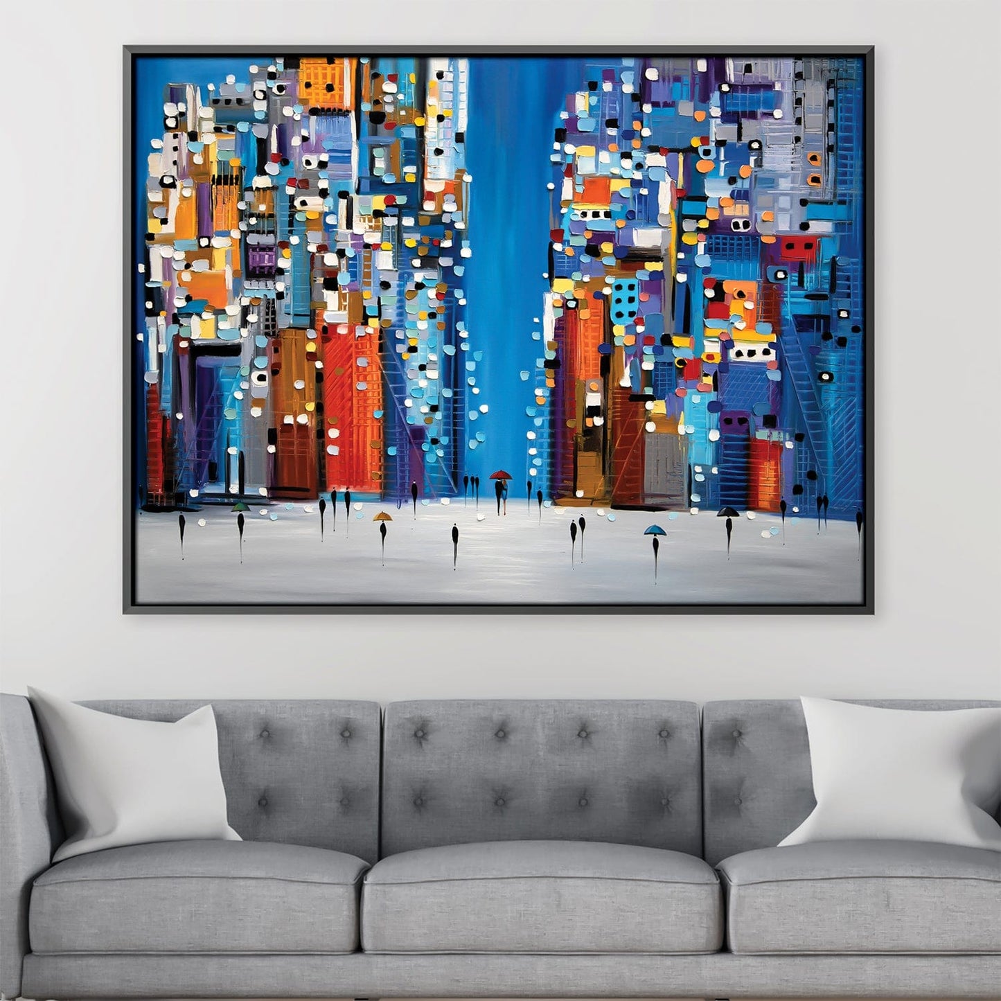 Rynx | Night square canvas