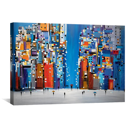 Rynx | Night square canvas