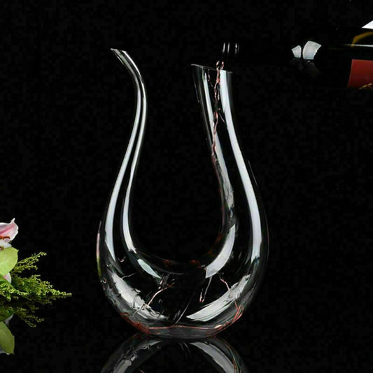 RYNX | Crystal U-Shaped 1500Ml Wine Decanter