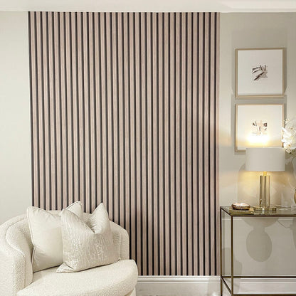 Rynx | Nolita Paneled Oak Effect Wallpaper