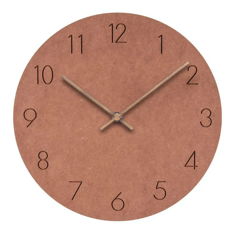 Rynx | Nordclock - Silent Scandinavian Wall Clock - Minimalist Design