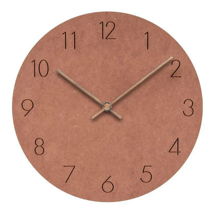 Rynx | Nordclock - Silent Scandinavian Wall Clock - Minimalist Design