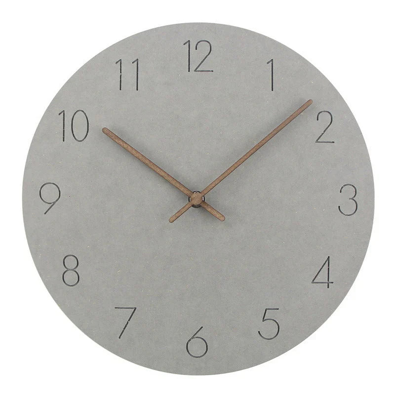 Rynx | Nordclock - Silent Scandinavian Wall Clock - Minimalist Design