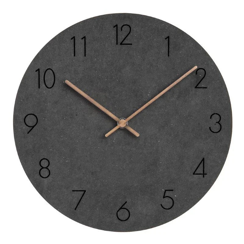 Rynx | Nordclock - Silent Scandinavian Wall Clock - Minimalist Design