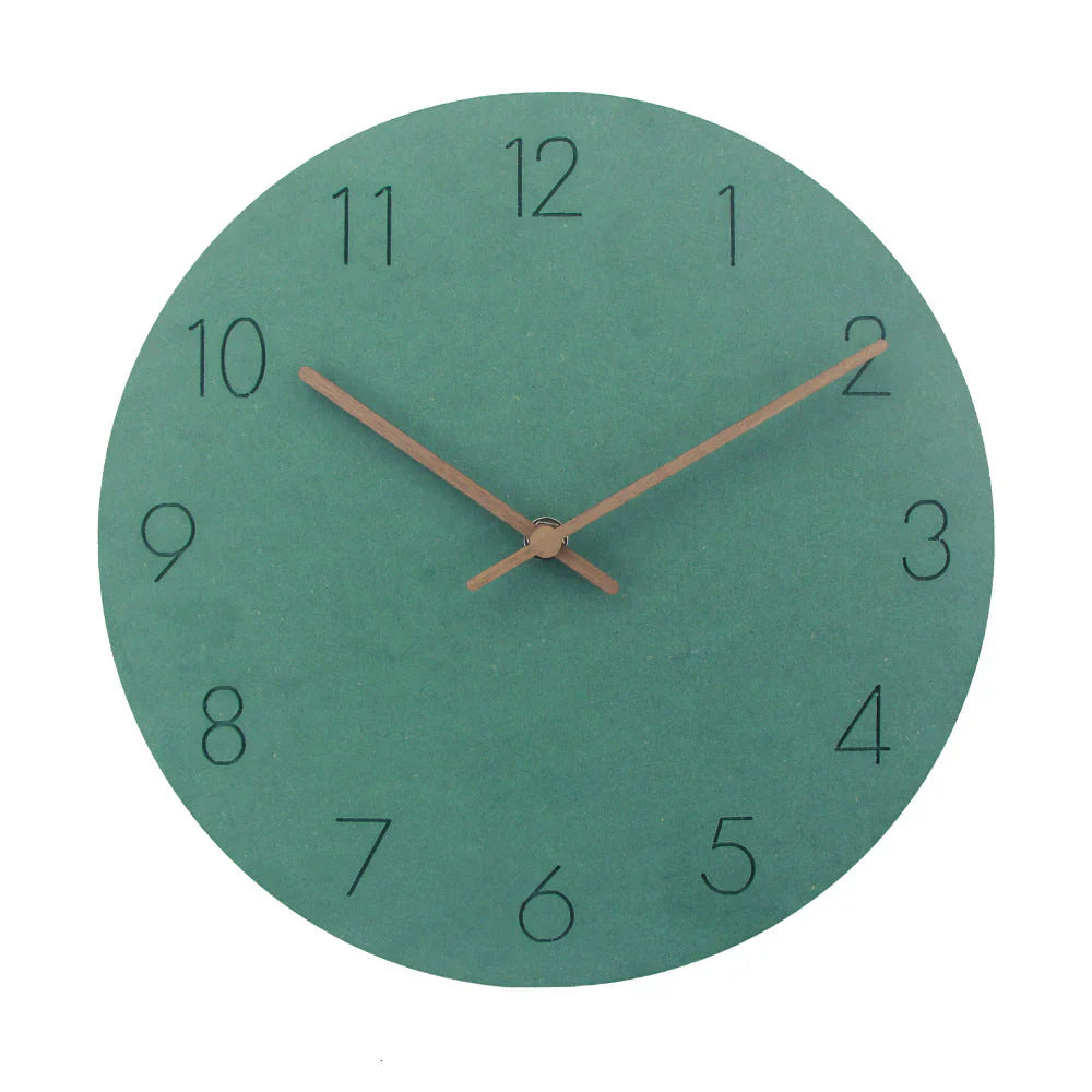 Rynx | Nordclock - Silent Scandinavian Wall Clock - Minimalist Design