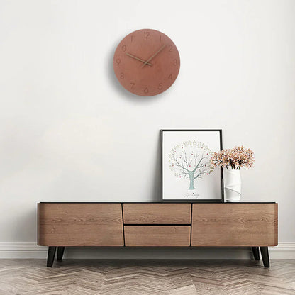 Rynx | Nordclock - Silent Scandinavian Wall Clock - Minimalist Design