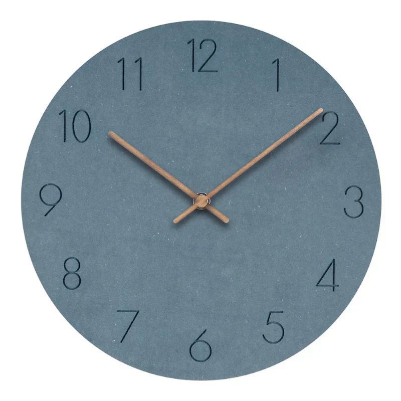 Rynx | Nordclock - Silent Scandinavian Wall Clock - Minimalist Design