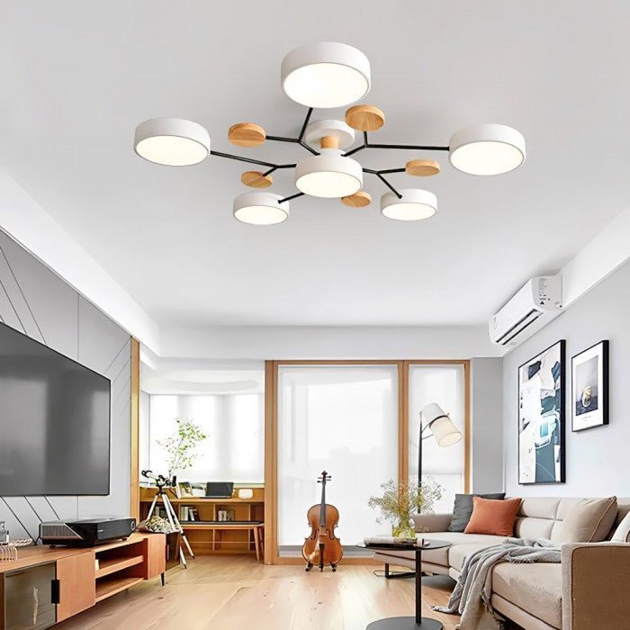 Rynx | NordicGlow Branched LED Ceiling Light - Elegant Nordic Style