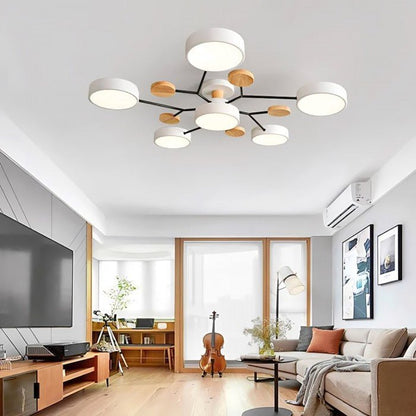 Rynx | NordicGlow Branched LED Ceiling Light - Elegant Nordic Style