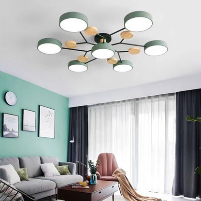 Rynx | NordicGlow Branched LED Ceiling Light - Elegant Nordic Style