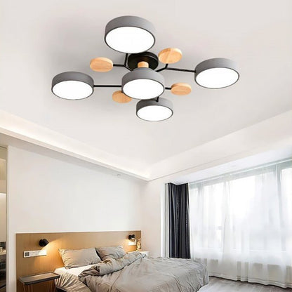 Rynx | NordicGlow Branched LED Ceiling Light - Elegant Nordic Style