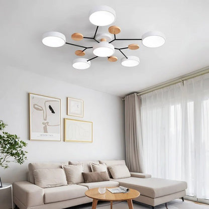 Rynx | NordicGlow Branched LED Ceiling Light - Elegant Nordic Style