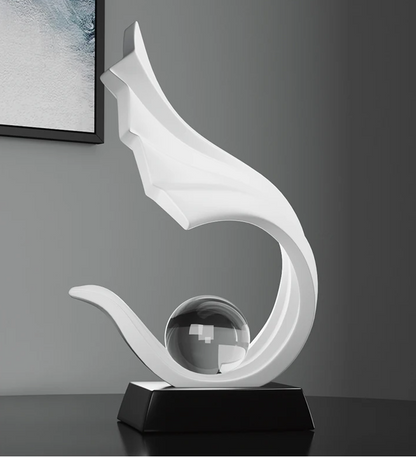 Rynx | Wonderful Wave Crystal Accent Sculpture