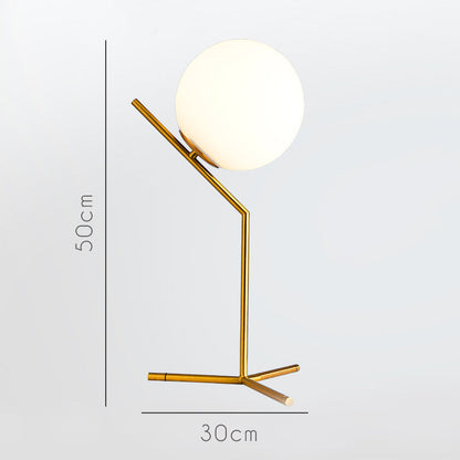 Rynx Classic Nordic Table Lamp Gold - C