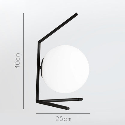 Rynx Classic Nordic Table Lamp Black - B