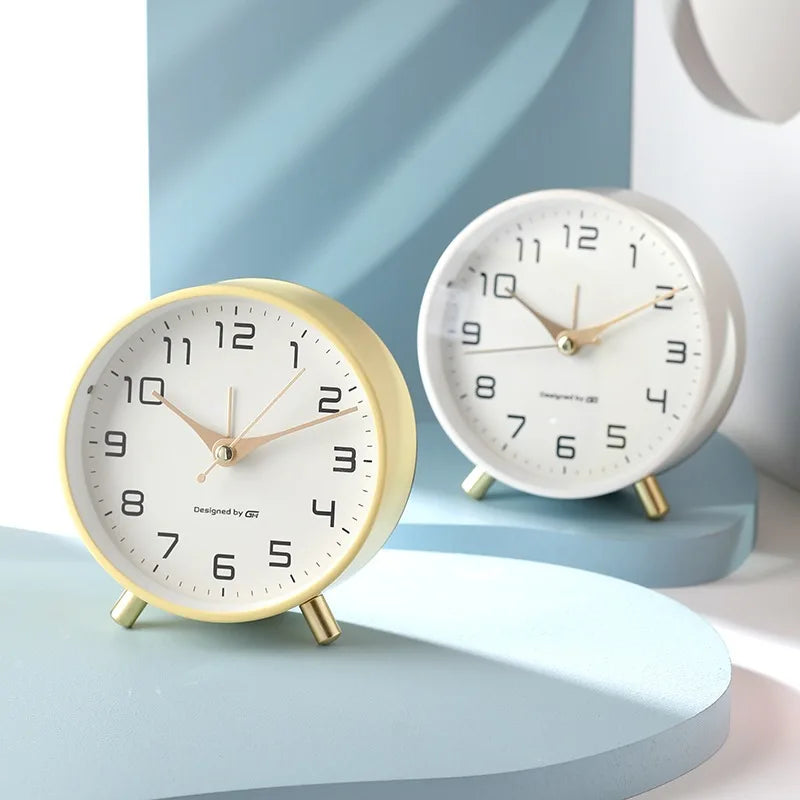 Rynx | Nordtime - Scandinavian Silent Table Clock - Elegant And Functional