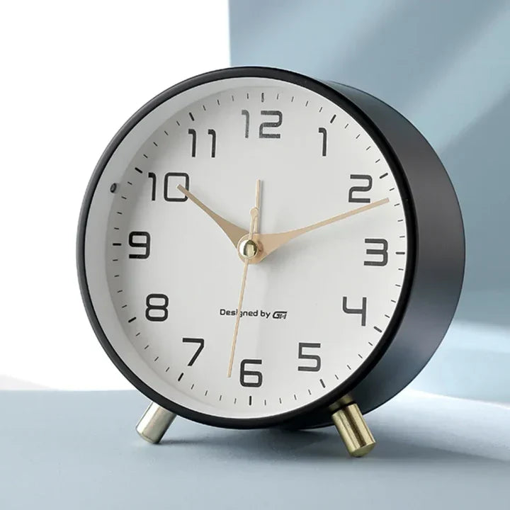 Rynx | Nordtime - Scandinavian Silent Table Clock - Elegant And Functional