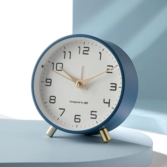 Rynx | Nordtime - Scandinavian Silent Table Clock - Elegant And Functional