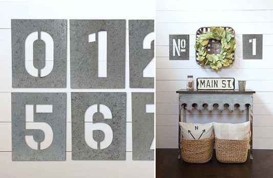 Rynx | *GIANT* Metal Number Stencils Set of 11