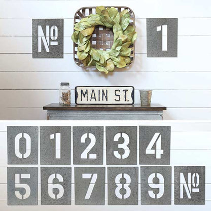 Rynx | *GIANT* Metal Number Stencils Set of 11