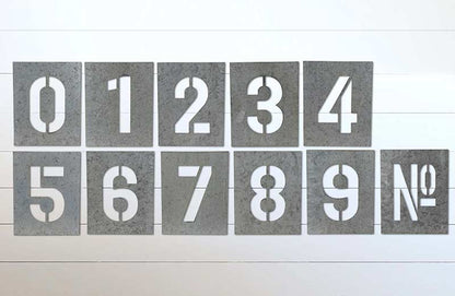 Rynx | *GIANT* Metal Number Stencils Set of 11