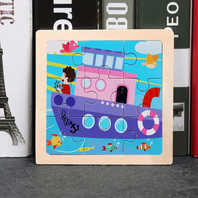 Rynx | Kids Wooden 3D Puzzle