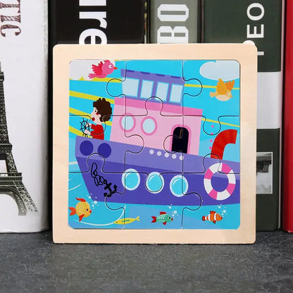 Rynx | Kids Wooden 3D Puzzle