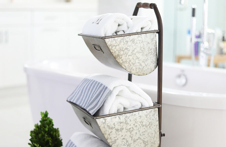 Rynx | Rolling three-tier storage cart