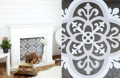 Rynx | Curlicue Peel and Stick Floor Tile
