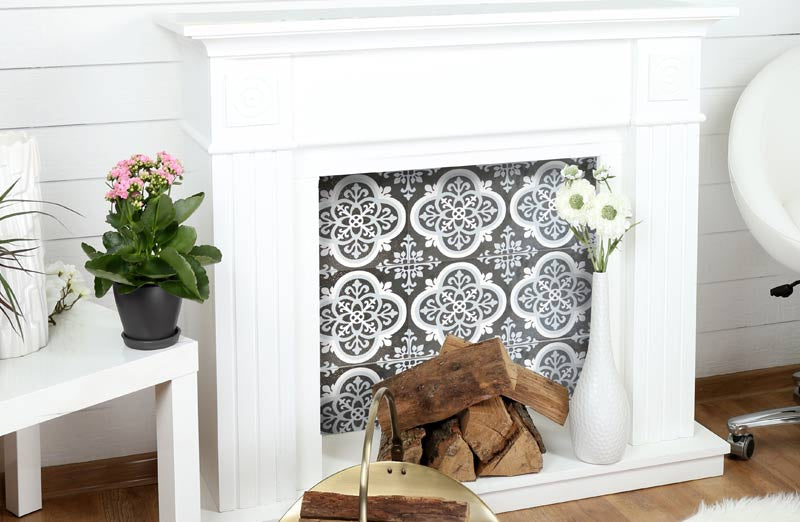 Rynx | Curlicue Peel and Stick Floor Tile