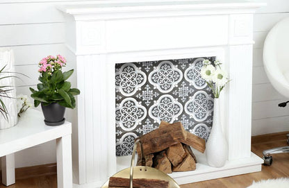 Rynx | Curlicue Peel and Stick Floor Tile