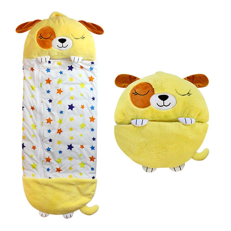 RYNX | Plush Toy And Sleeping Bag In One For Warm, Safe Nights Dog