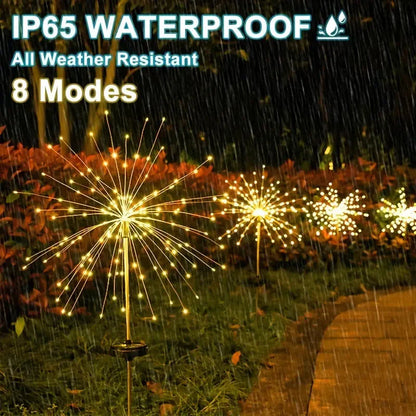 Rynx | Outdoor solar garden lighting with 8 lighting modes