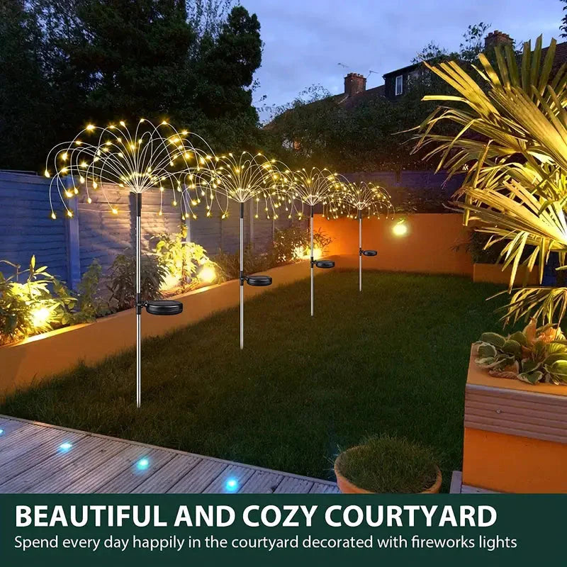 Rynx | Outdoor solar garden lighting with 8 lighting modes