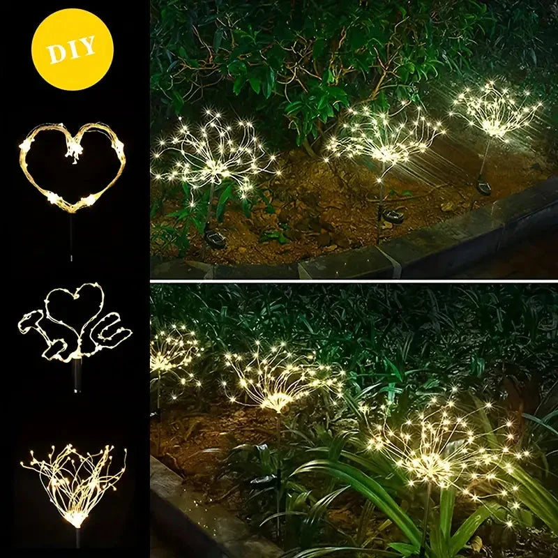 Rynx | Outdoor solar garden lighting with 8 lighting modes
