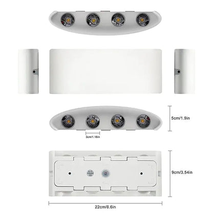Rynx | Outdoor Waterproof Wall Lamp