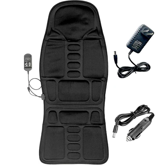 RYNX | 8 Fashion Massage Seat Cushion With Heated Back-Neck Pillow For Car & Home