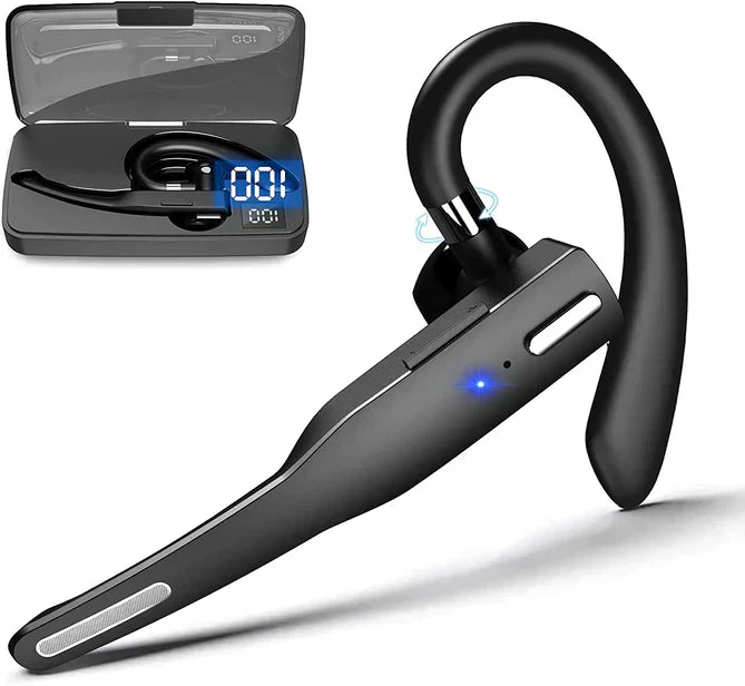 RYNX | Dual Mic Wireless Bluetooth 5.1 Noise-Cancelling Headset/Earbuds