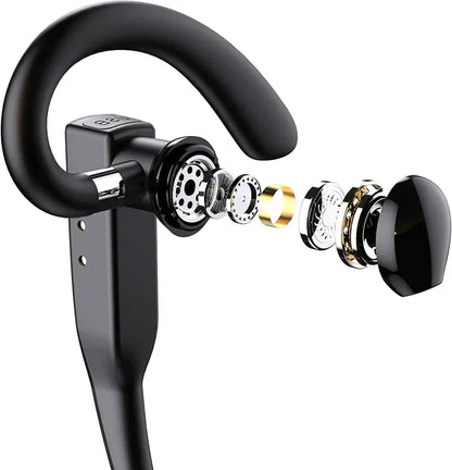 RYNX | Dual Mic Wireless Bluetooth 5.1 Noise-Cancelling Headset/Earbuds