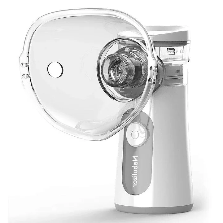 RYNX | Ultrasonic Nebulizer - Compact & Effective Breath Light Gray