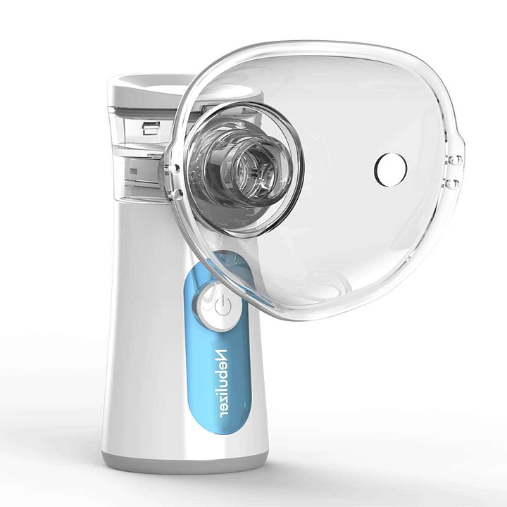 RYNX | Ultrasonic Nebulizer - Compact & Effective Breath Light Blue
