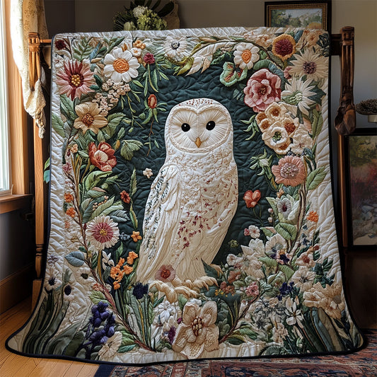 Rynx | Owl Haven Floral Blanket