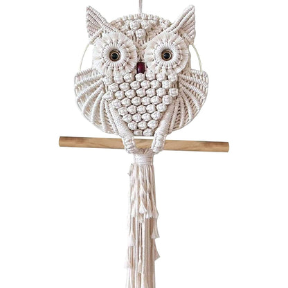 Rynx | Owl Macrame Home Tapestry Boho Tapestry Wall Decor