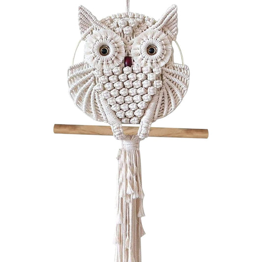 Rynx | Owl Macrame Home Tapestry Boho Tapestry Wall Decor