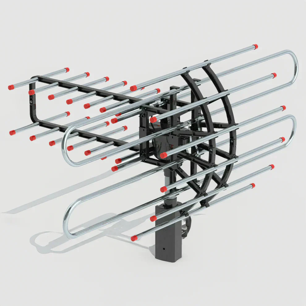 Rynx | Outdoor Long Range 500+ Miles TV Antenna with UHF/VHF/FM Radio